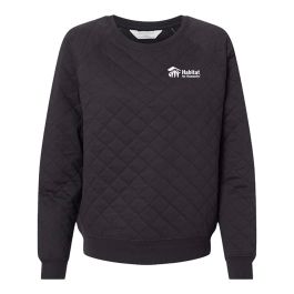 Long Sleeve Quilted Snap Pullover Jacket - GRP A