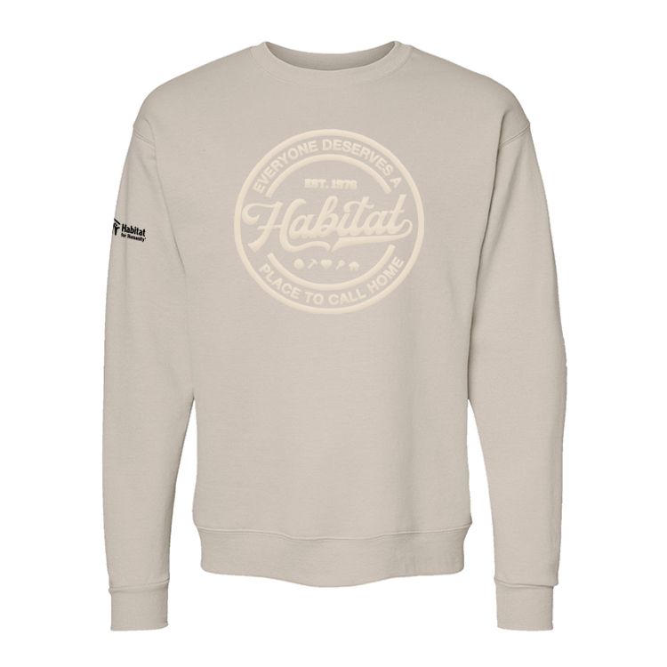 Raised Vintage Graphic Crewneck Sweatshirt