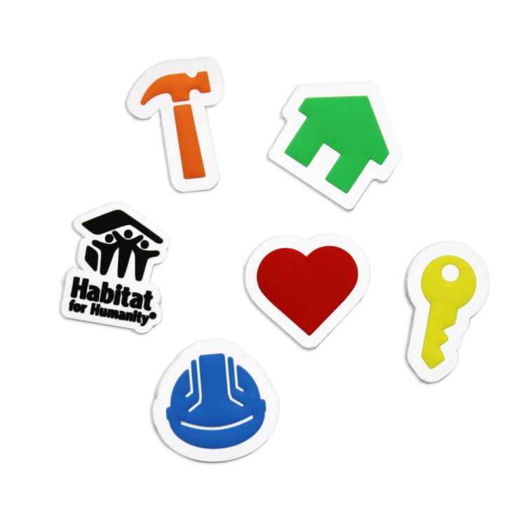 Icon Shoe/Bag Charms - Pack of 6