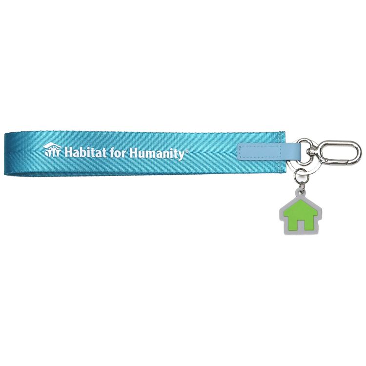 Oversized Keychain with PVC Charm