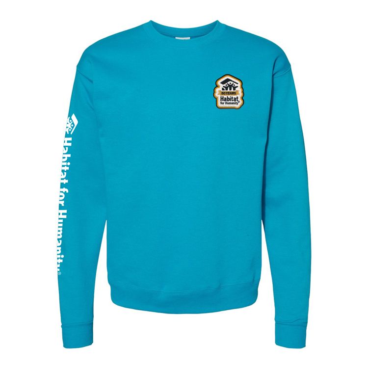 50th Anniversary Chenille Patch Crewneck