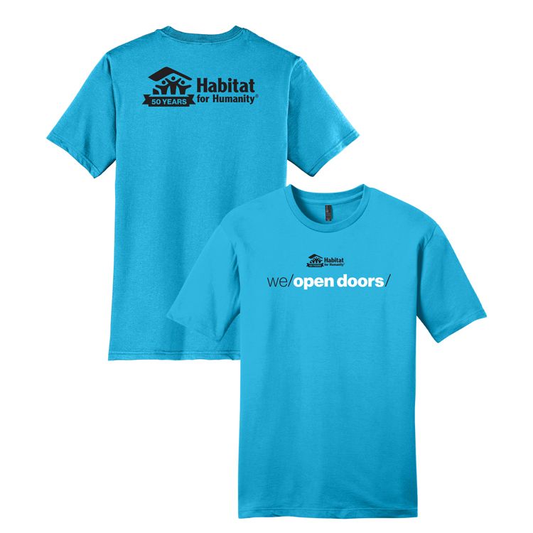 “Let’s Open the Door” Campaign T-Shirt - We Open Doors