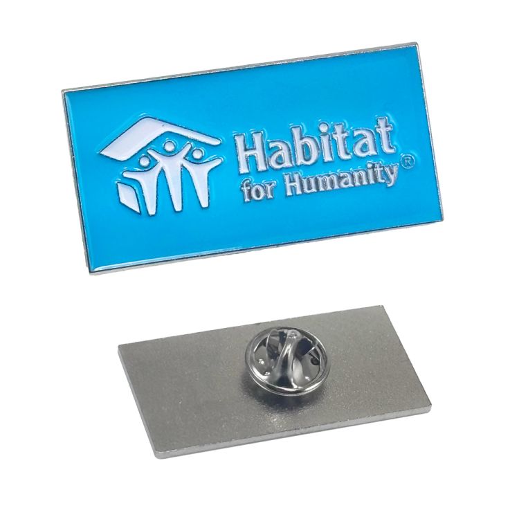 Blue Habitat Lapel Pin