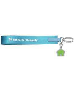 Oversized Keychain with PVC Charm