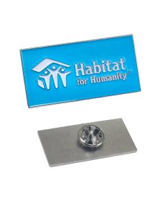 Blue Habitat Lapel Pin